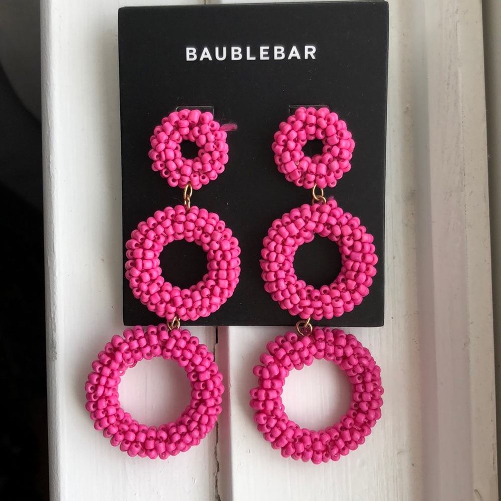 Baublebar Pink Earrings